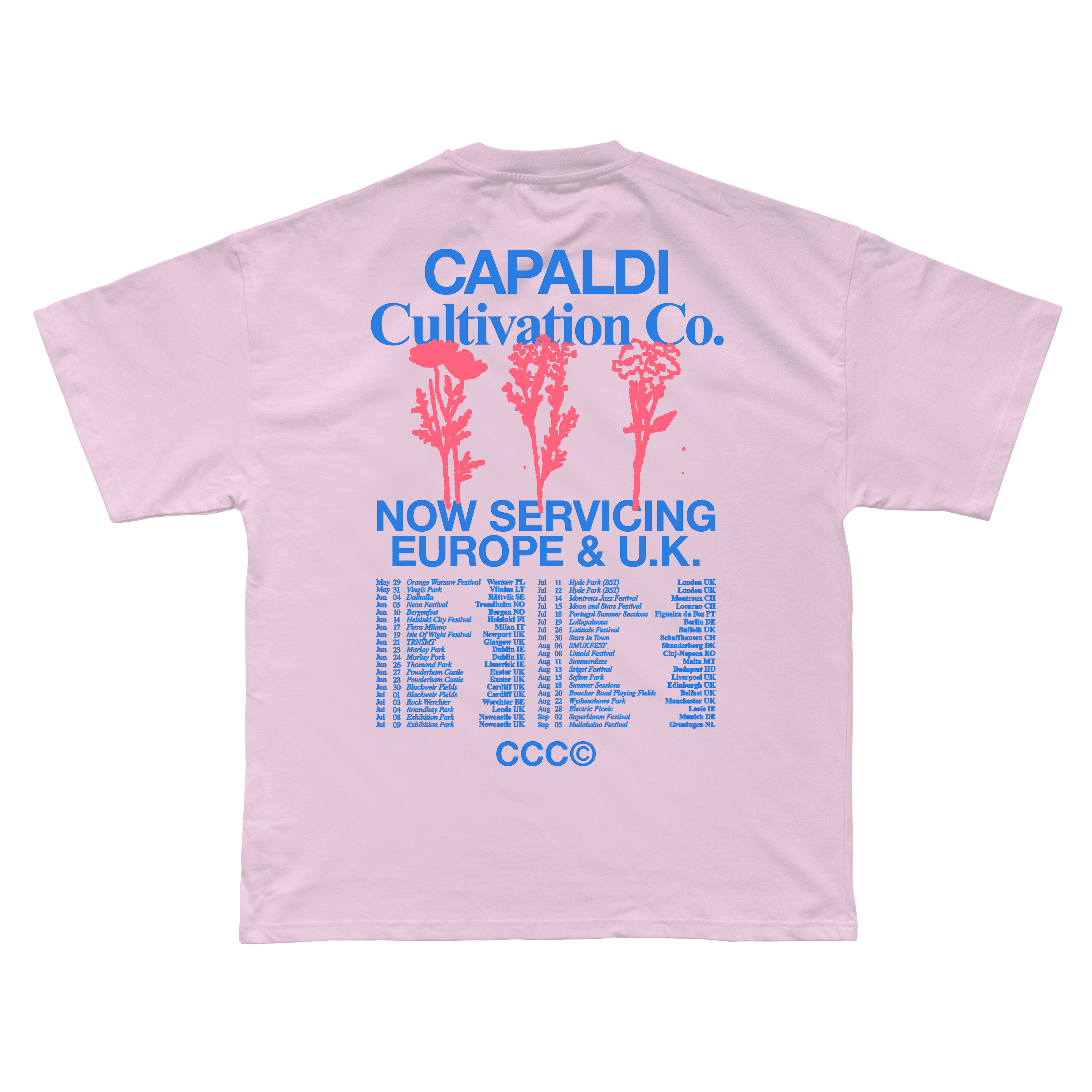 Lewis & Co. Pink Tee