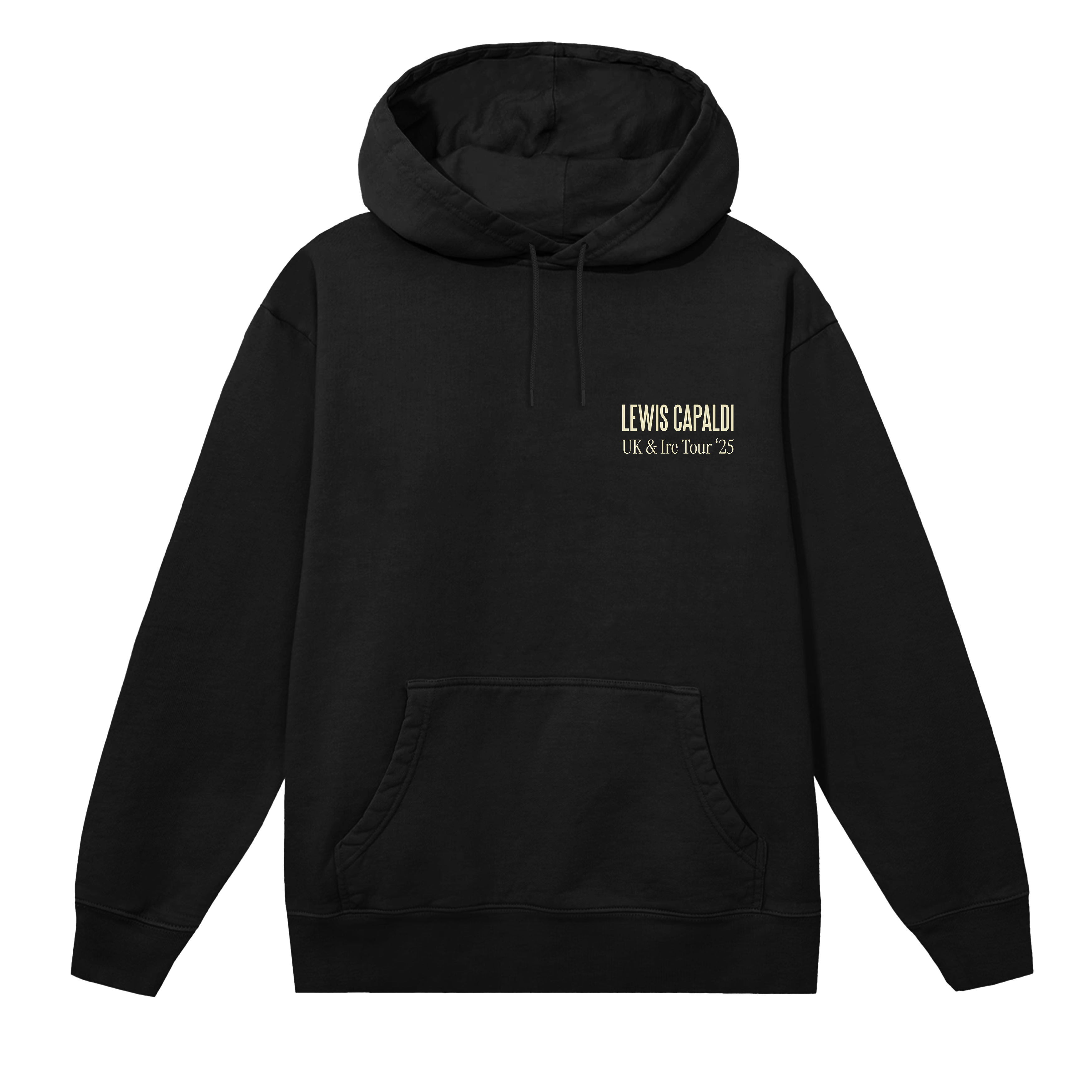 Black Flowers Dateback Hoodie