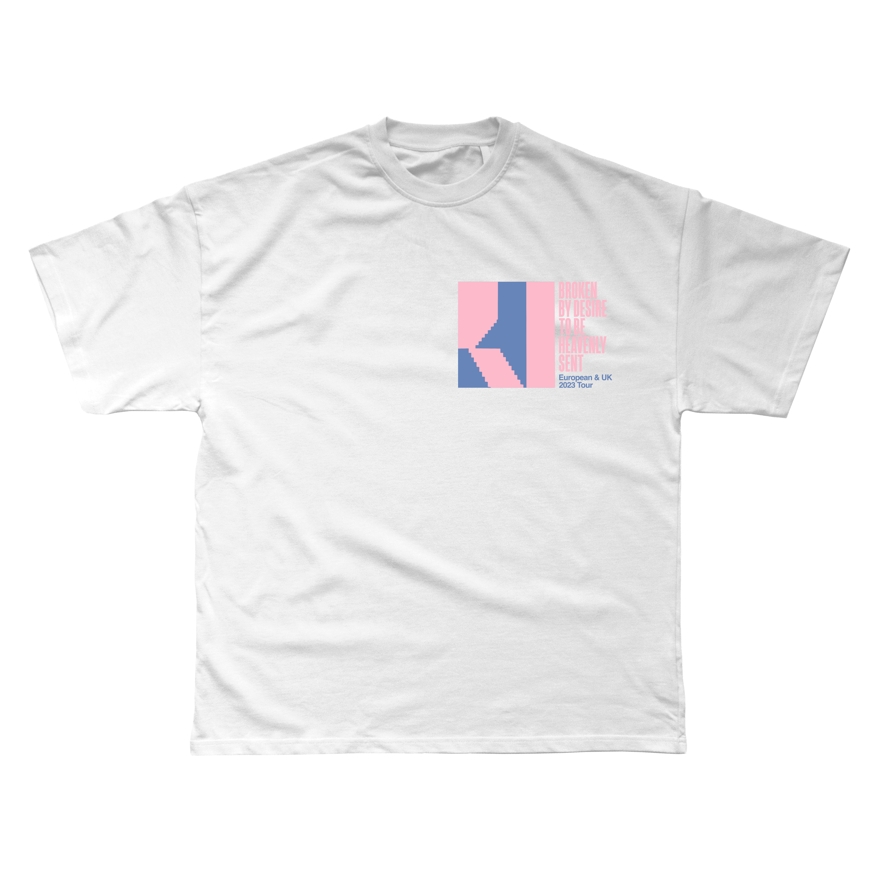 White Dateback Tour Tee